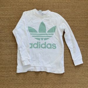 Oversized Adidas Sweatshirt